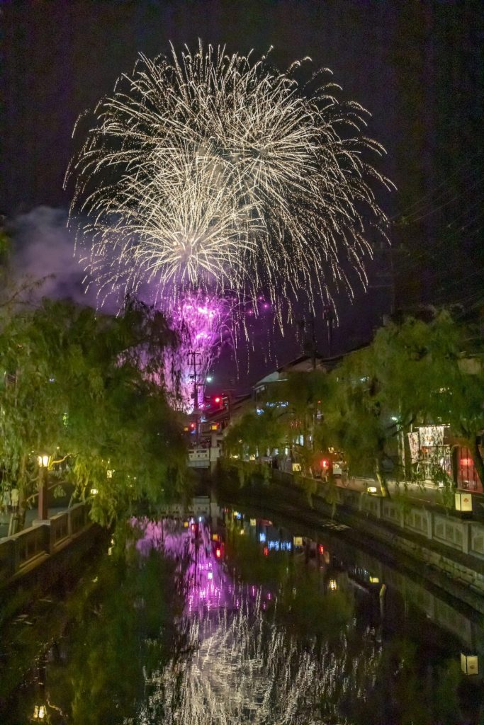 城崎温泉 夢花火