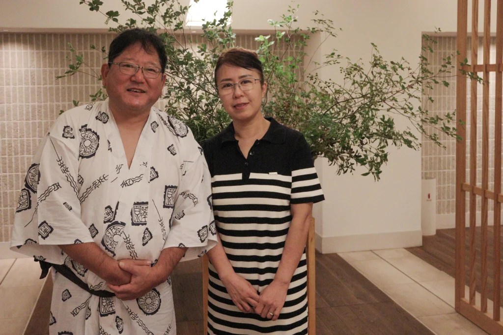 城崎温泉 泉翠で結婚三周年の旅行を過ごされたご夫婦